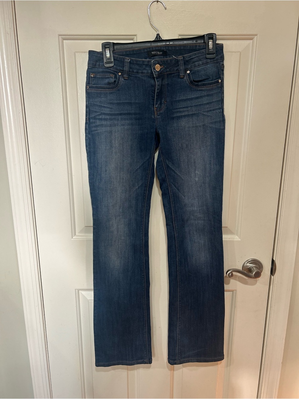 White House Black Market Dark Blue Bootcut Jeans